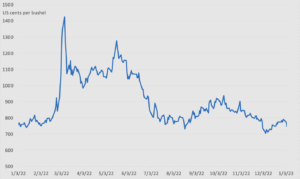 US wheat futures