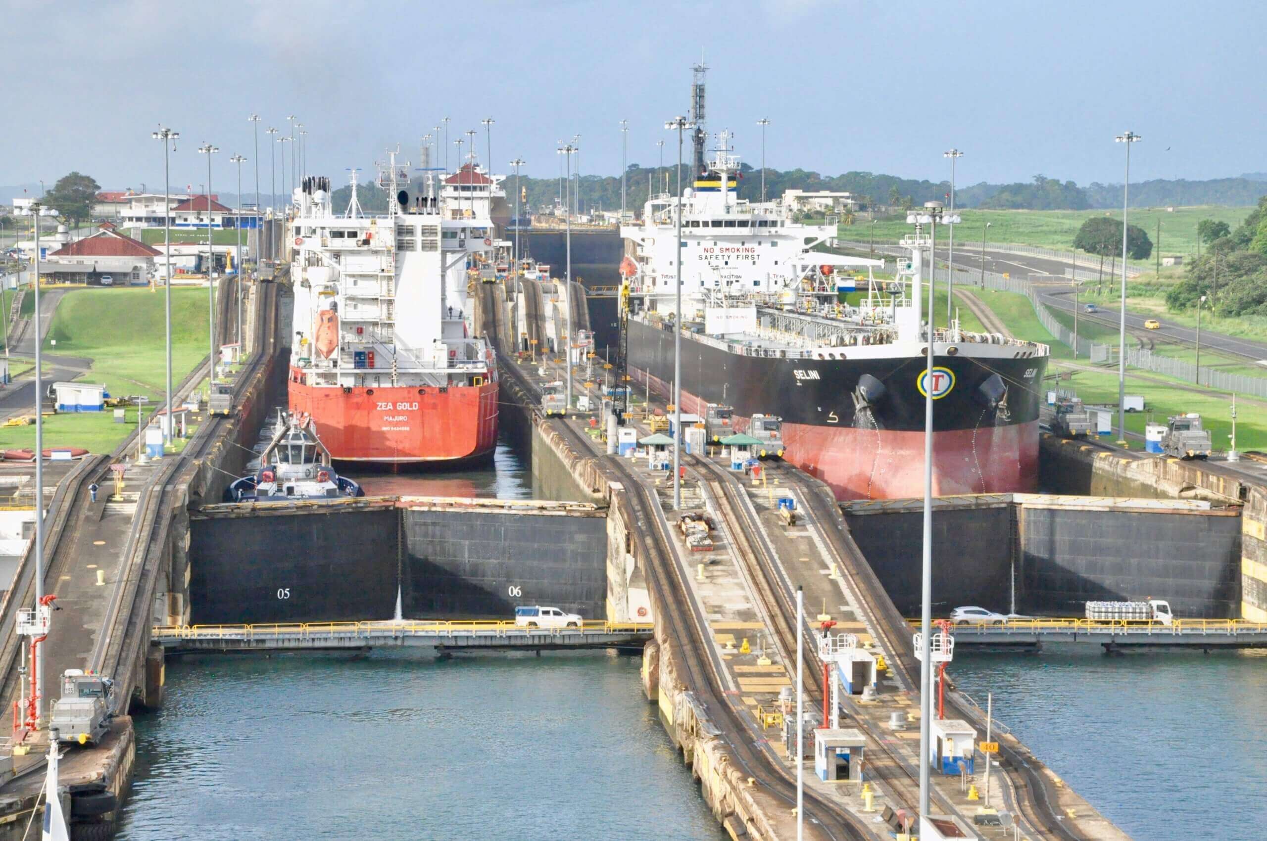 drying Panama Canal
